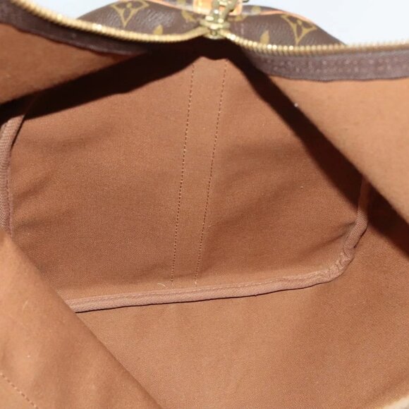 LOUIS VUITTON Monogram Keepall Bandouliere 55 Boston Bag M41414 LV Auth 134849 - Picture 12 of 16